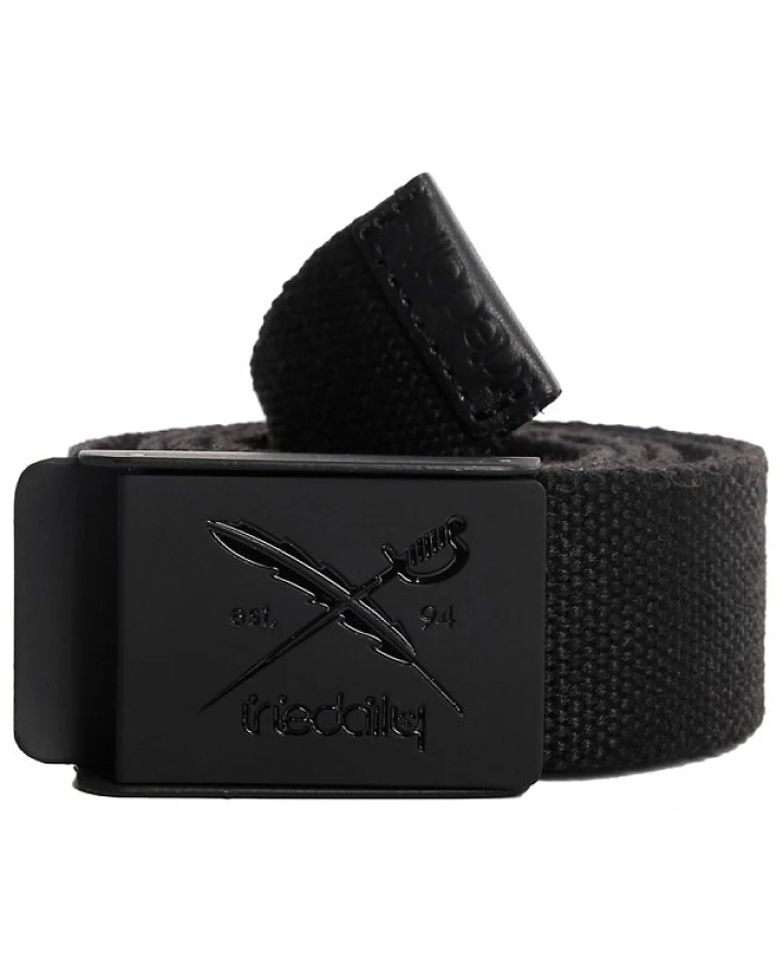 Iriedaily - Flag Rubber Belt - Gürtel Gr One Size schwarz