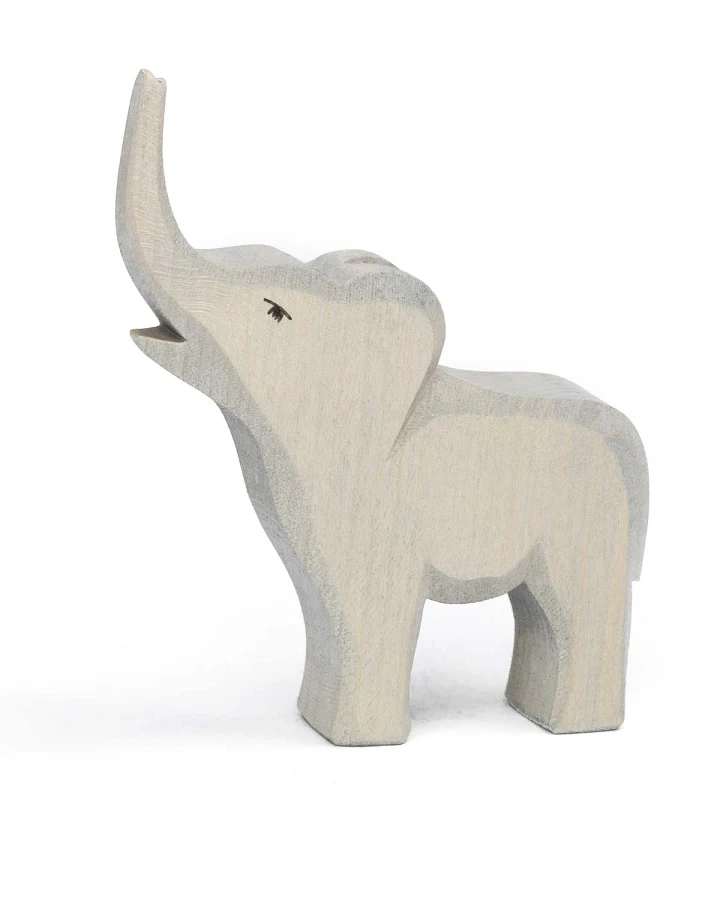 Ostheimer - Holztier Elefant klein trompetend