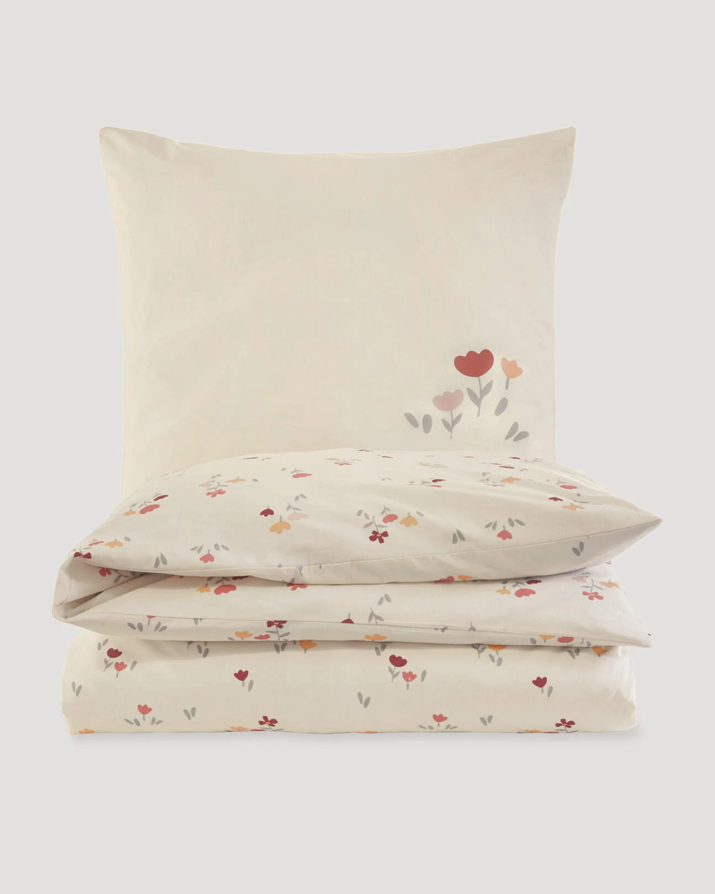 hessnatur Baby Renforce Bettwäsche aus Bio-Baumwolle - natur - Größe 100x135 / 40x60 cm – Ansicht 3