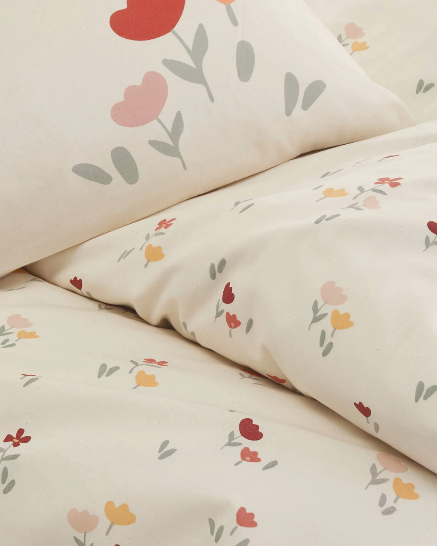 hessnatur Baby Renforce Bettwäsche aus Bio-Baumwolle - natur - Größe 100x135 / 40x60 cm – Ansicht 4