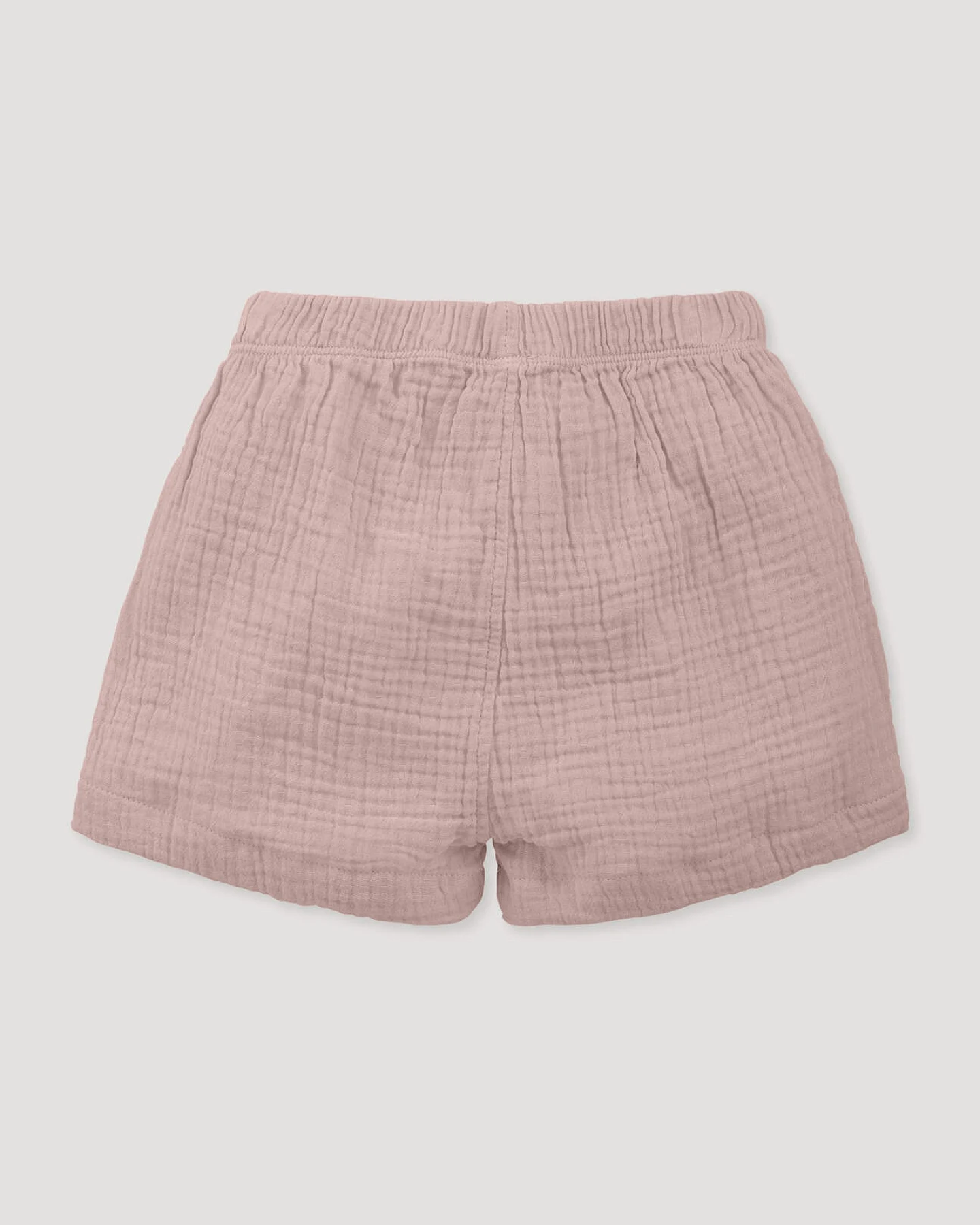 hessnatur Baby Musselin Shorts aus Bio-Baumwolle - rosa - Größe 98/104 – Ansicht 2