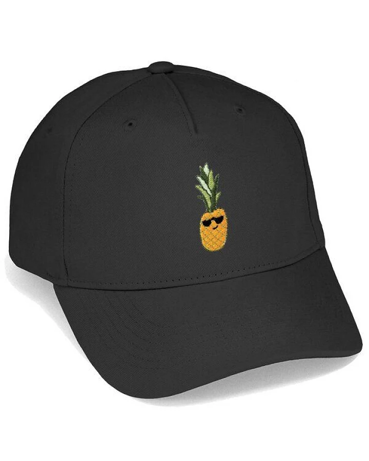 Bestickte Cap – Ananas – LIGARTI Tiermanufaktur