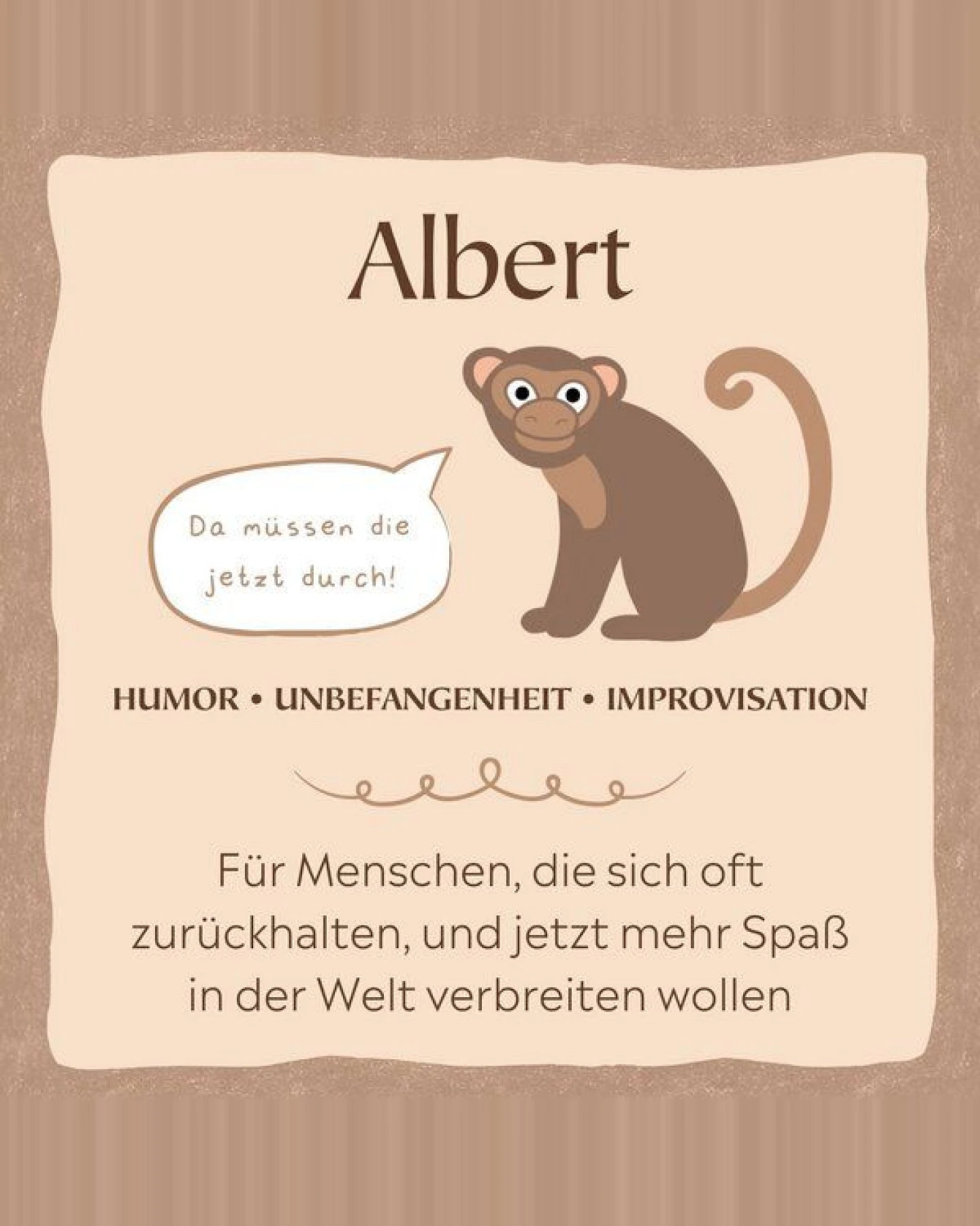Bestickte Cord Cap – Albert der Affe – LIGARTI Tiermanufaktur – Ansicht 3