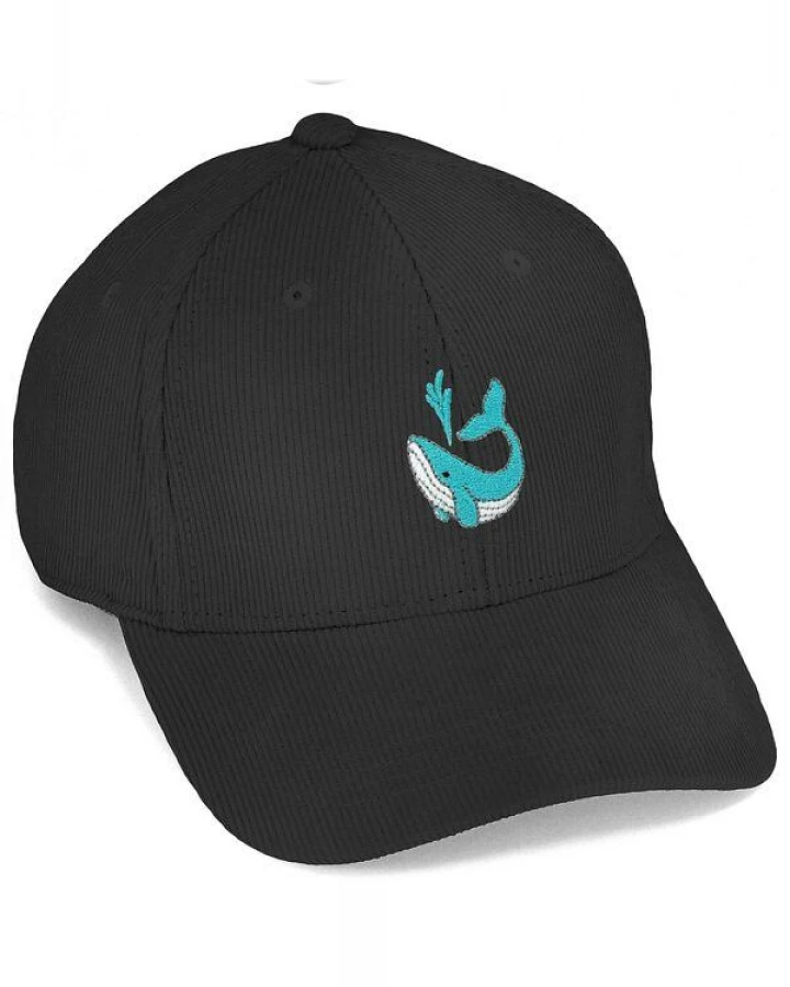 Bestickte Cord Cap – Walter der Wal – LIGARTI Tiermanufaktur