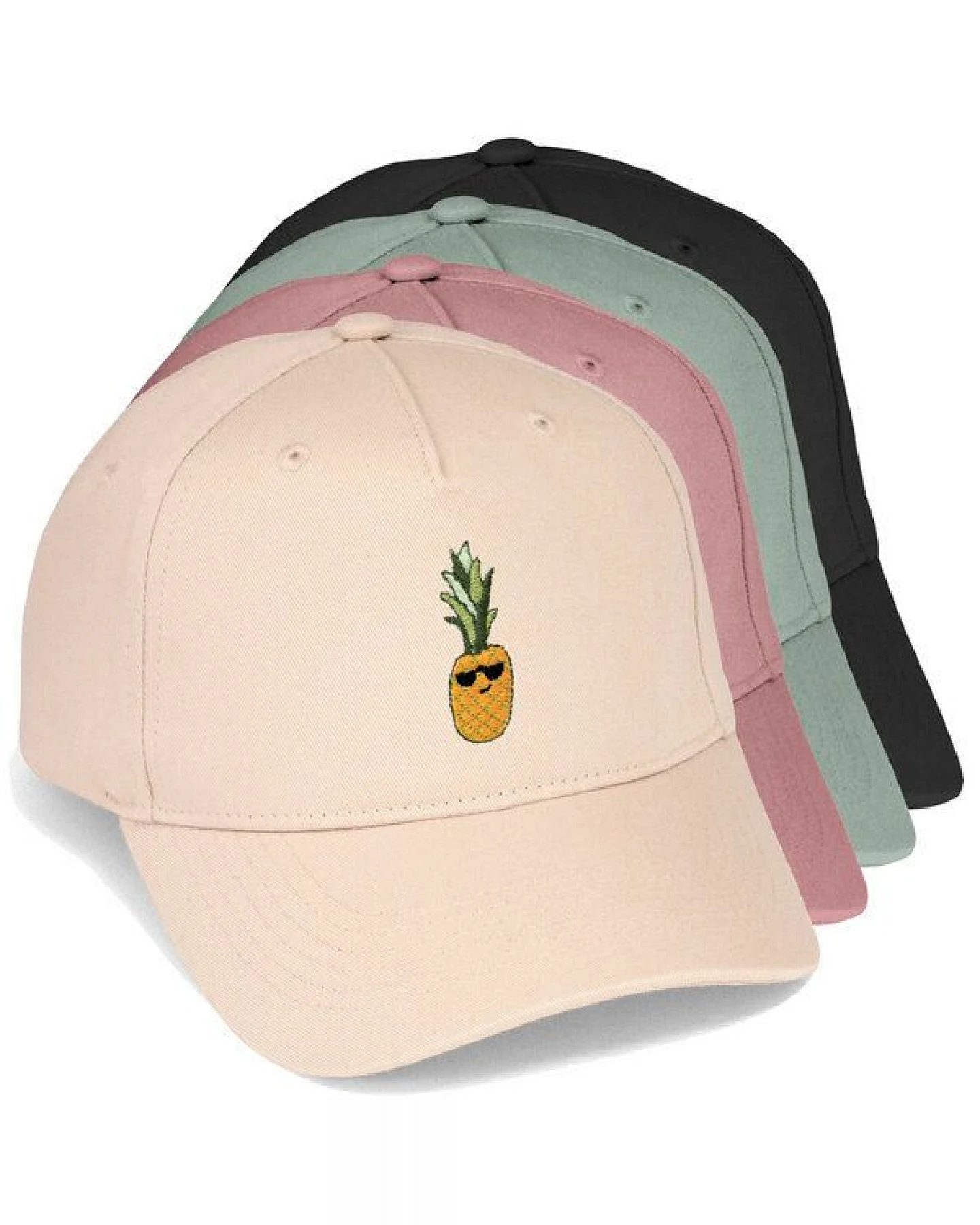 Bestickte Cap – Ananas – LIGARTI Tiermanufaktur – Ansicht 2