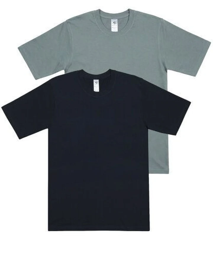 Haasis Bodywear Herren Basic T-Shirt 2er Pack