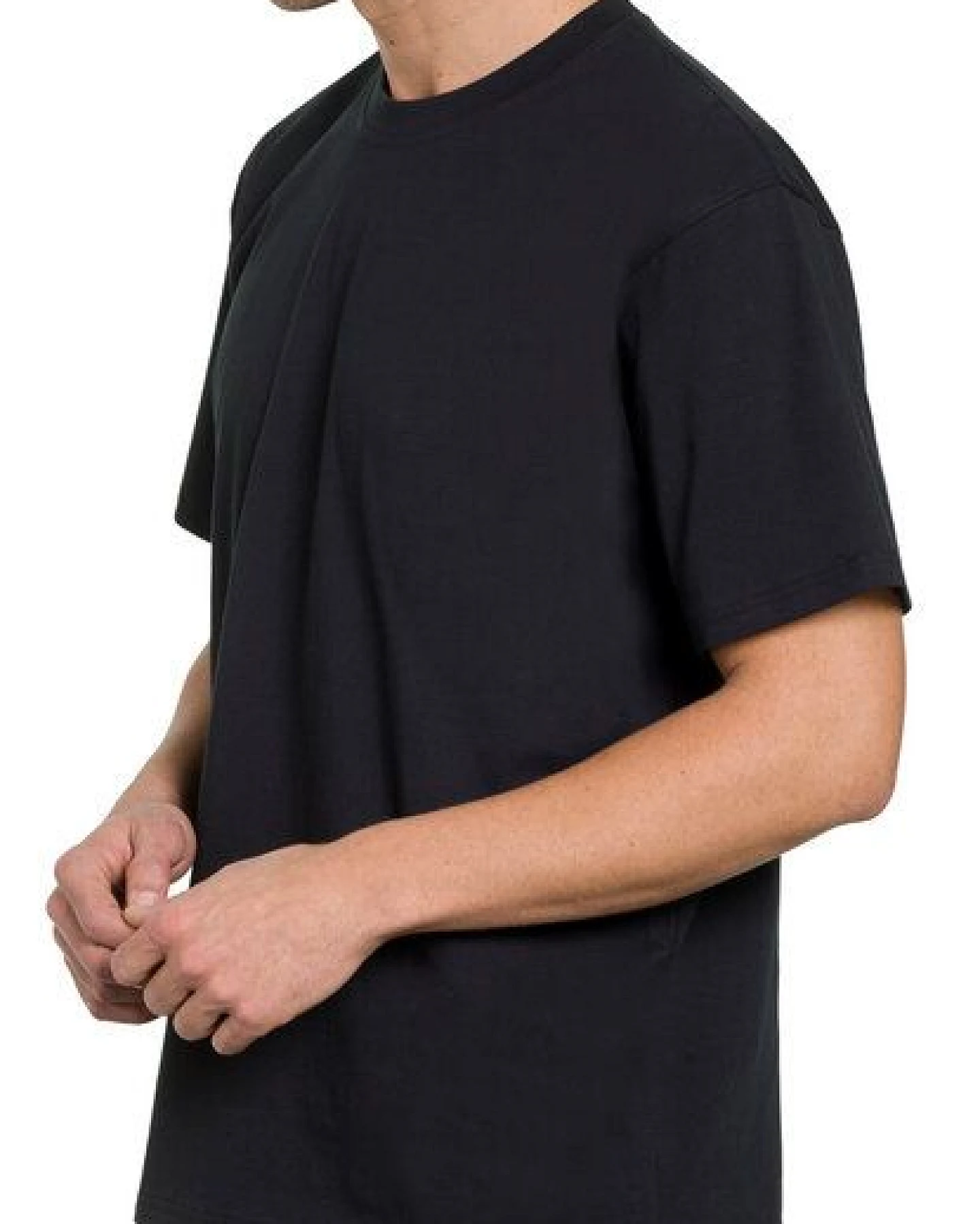 Haasis Bodywear Herren Basic T-Shirt 2er Pack – Ansicht 3