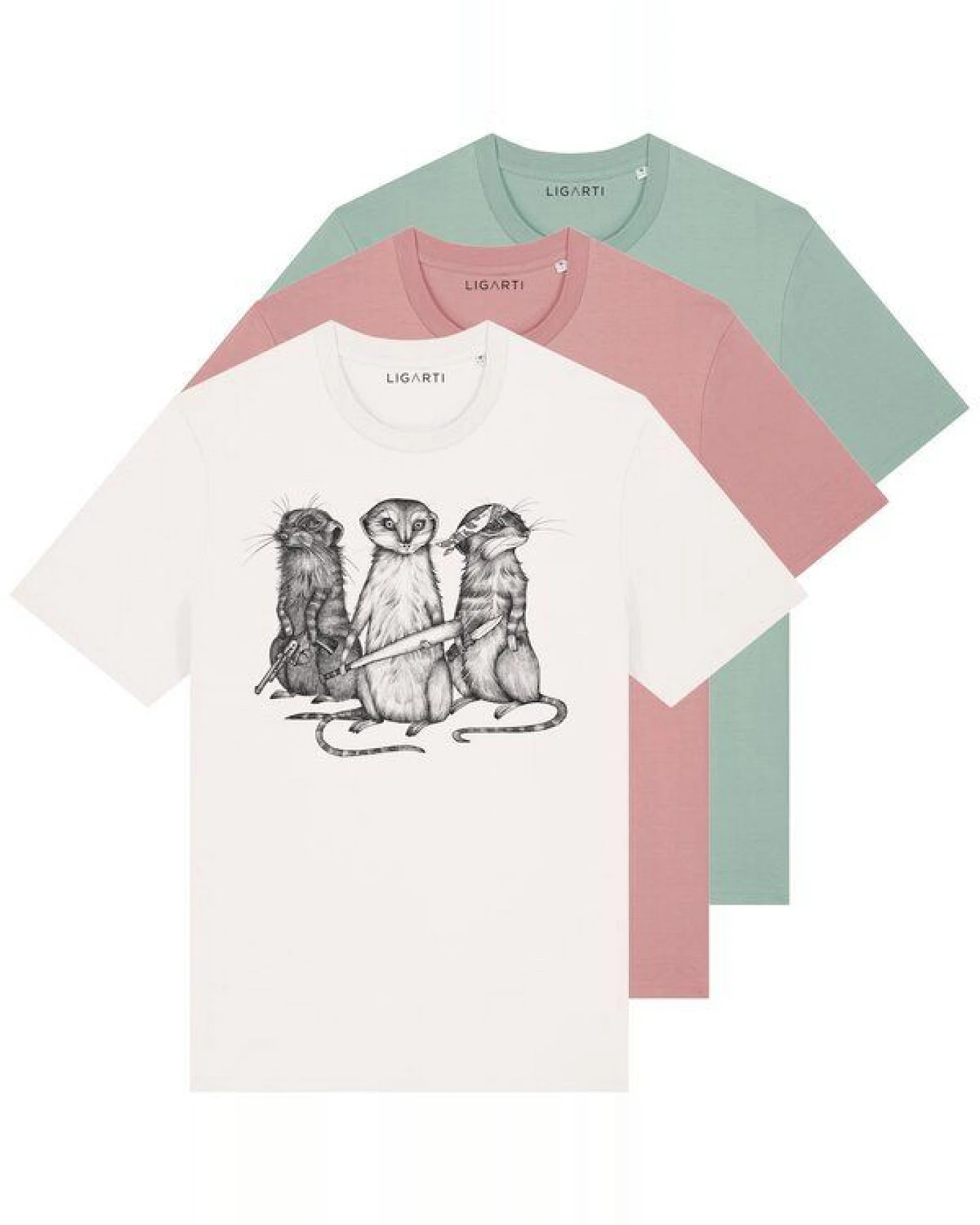 LIGARTI T-Shirt – Erdmann Gang – Ansicht 2