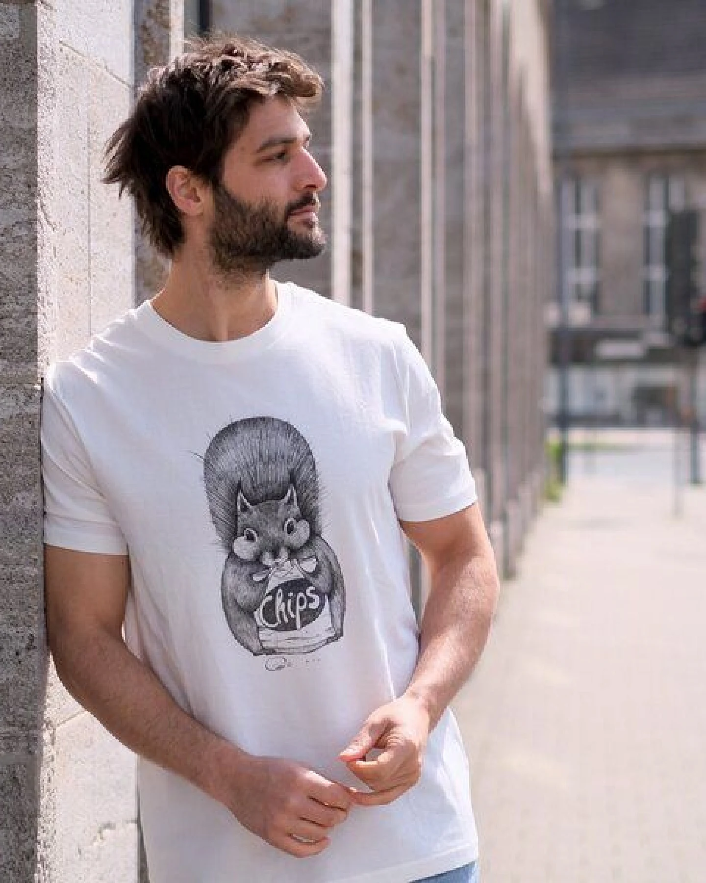 LIGARTI T-shirt - Chipseichhörnchen – Ansicht 4