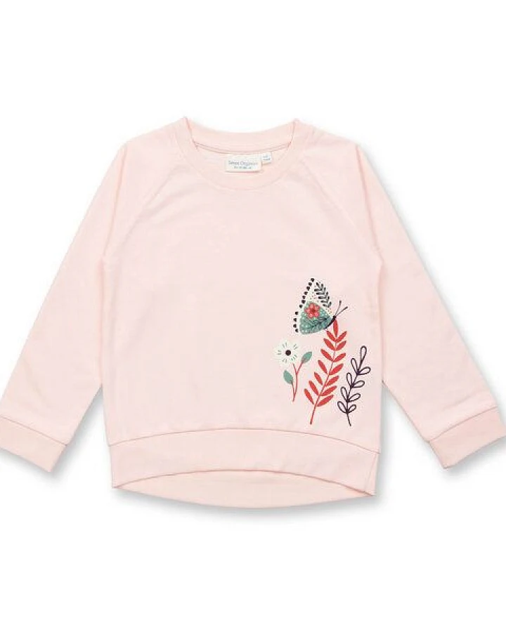 Sense Organics & friends in cooperation with GARY MASH Kinder Sweatshirt mit Stickerei aus Biobaumwolle