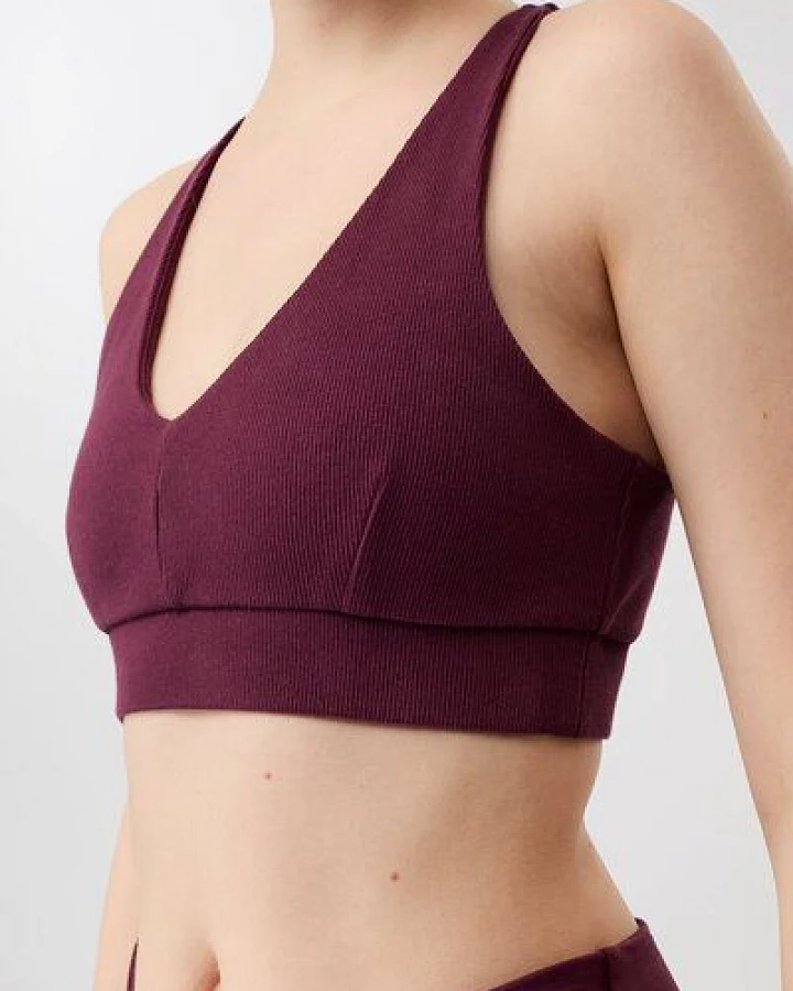 Mandala Rib Bra 2.0 GOTS