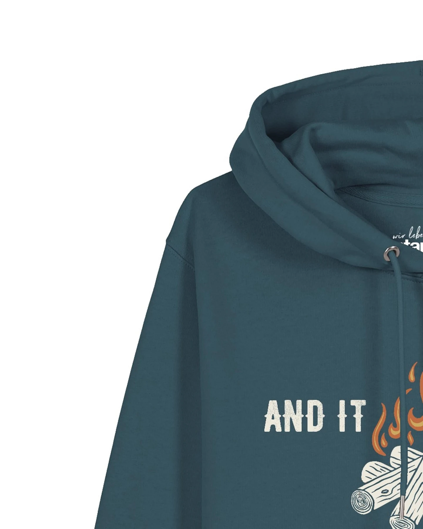 Watapparel Sweatshirt And it burns – Ansicht 3