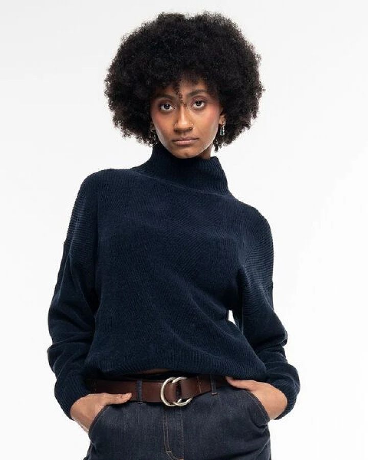 Alma & Lovis Supersofter Chenille-Pullover aus Organic Cotton