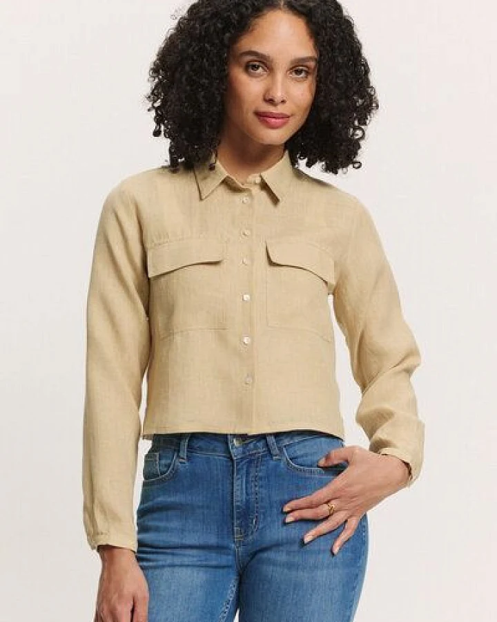 TRANQUILLO Bluse Jaacky aus Leinen (1180002)
