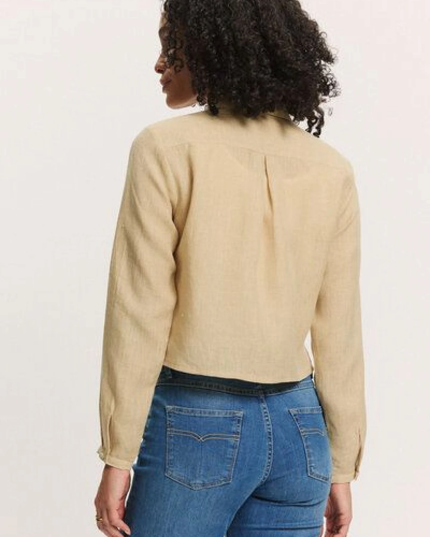 TRANQUILLO Bluse Jaacky aus Leinen (1180002) – Ansicht 2