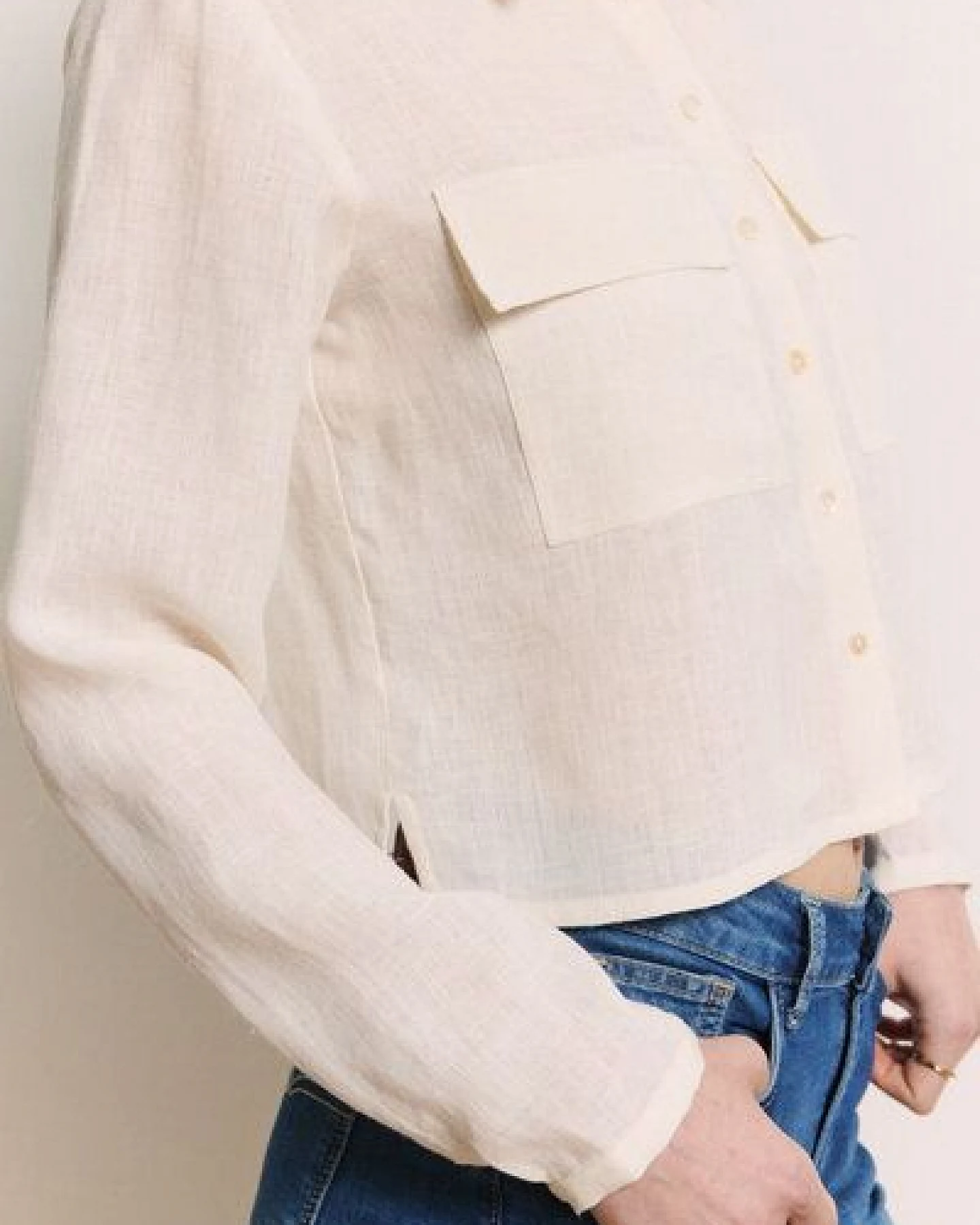 TRANQUILLO Bluse Jaacky aus Leinen (1180002) – Ansicht 3
