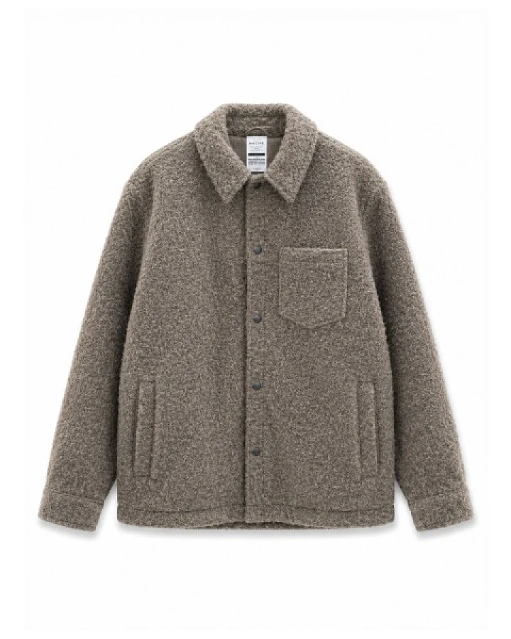 Mazine - Vegan Wool Jacket - Freizeitjacke Gr S grau