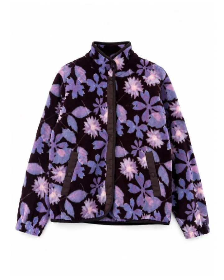 Mazine - Women's Fleet Printed Fleece Jacket - Fleecejacke Gr XS bunt