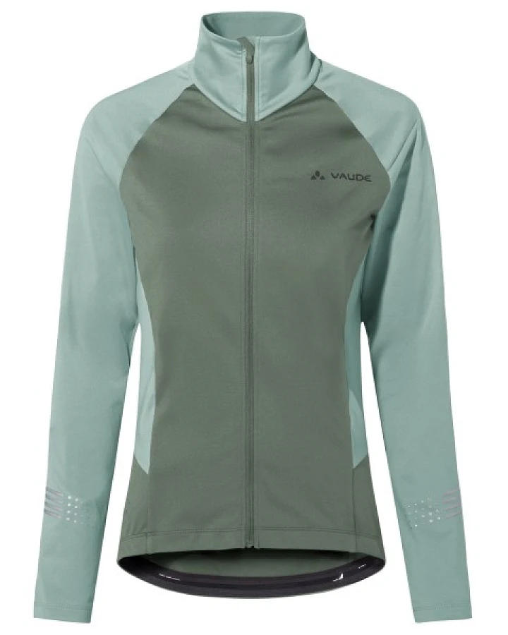 Vaude - Women's Posta L/S Tricot III - Radtrikot Gr 40 oliv/türkis