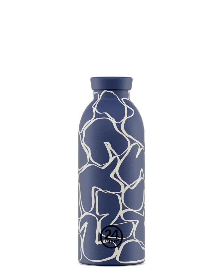 Thermos Trinkflasche aus Edelstahl 500 ml, blau, Clima Bottle Marea - 24Bottles