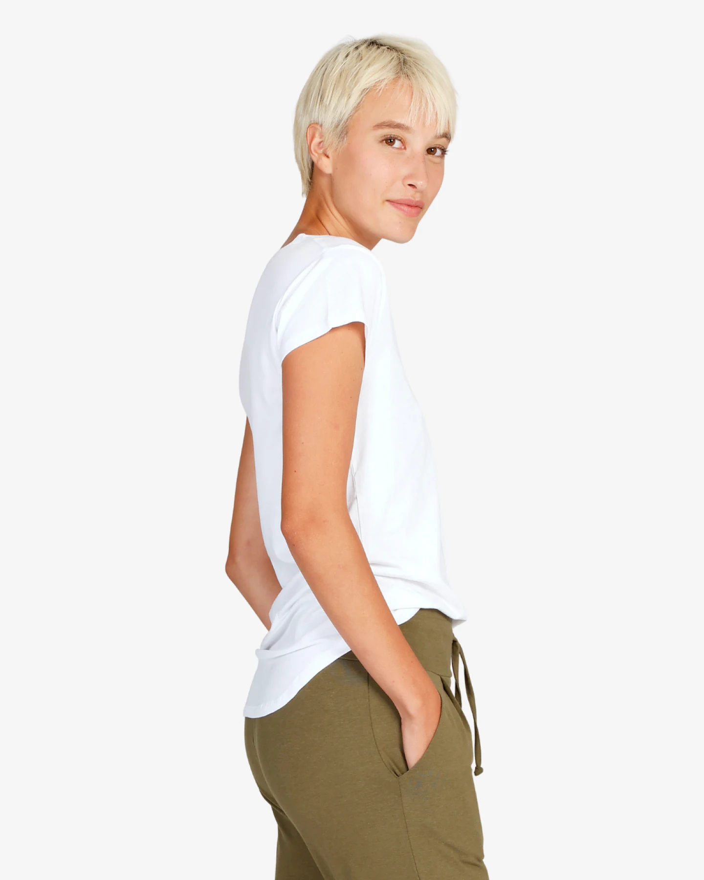 Kismet Perfect Tee - White XL – Ansicht 2