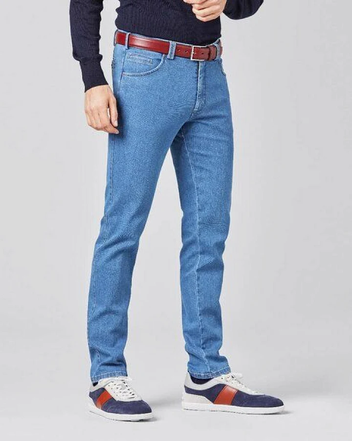 MEYER Super-Stretch Tencel-Denimchino
