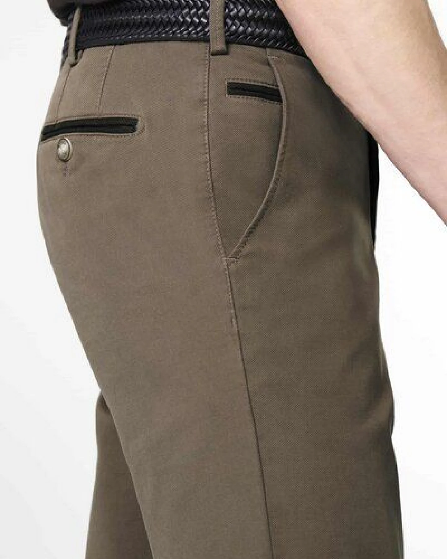MEYER Chino im Canvas-Look – Ansicht 4