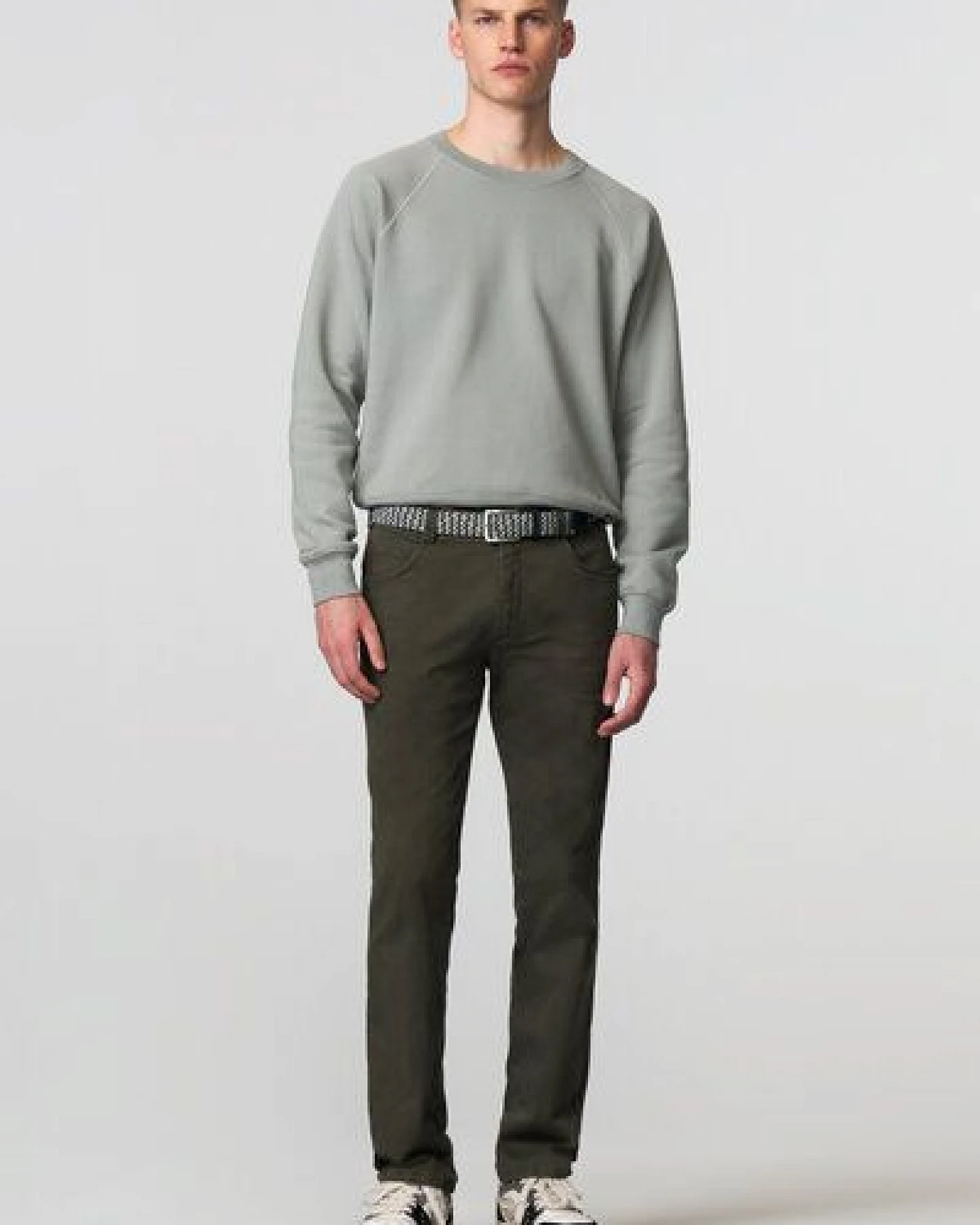 MEYER BI-COLOUR BAUMWOLLCHINO – Ansicht 2