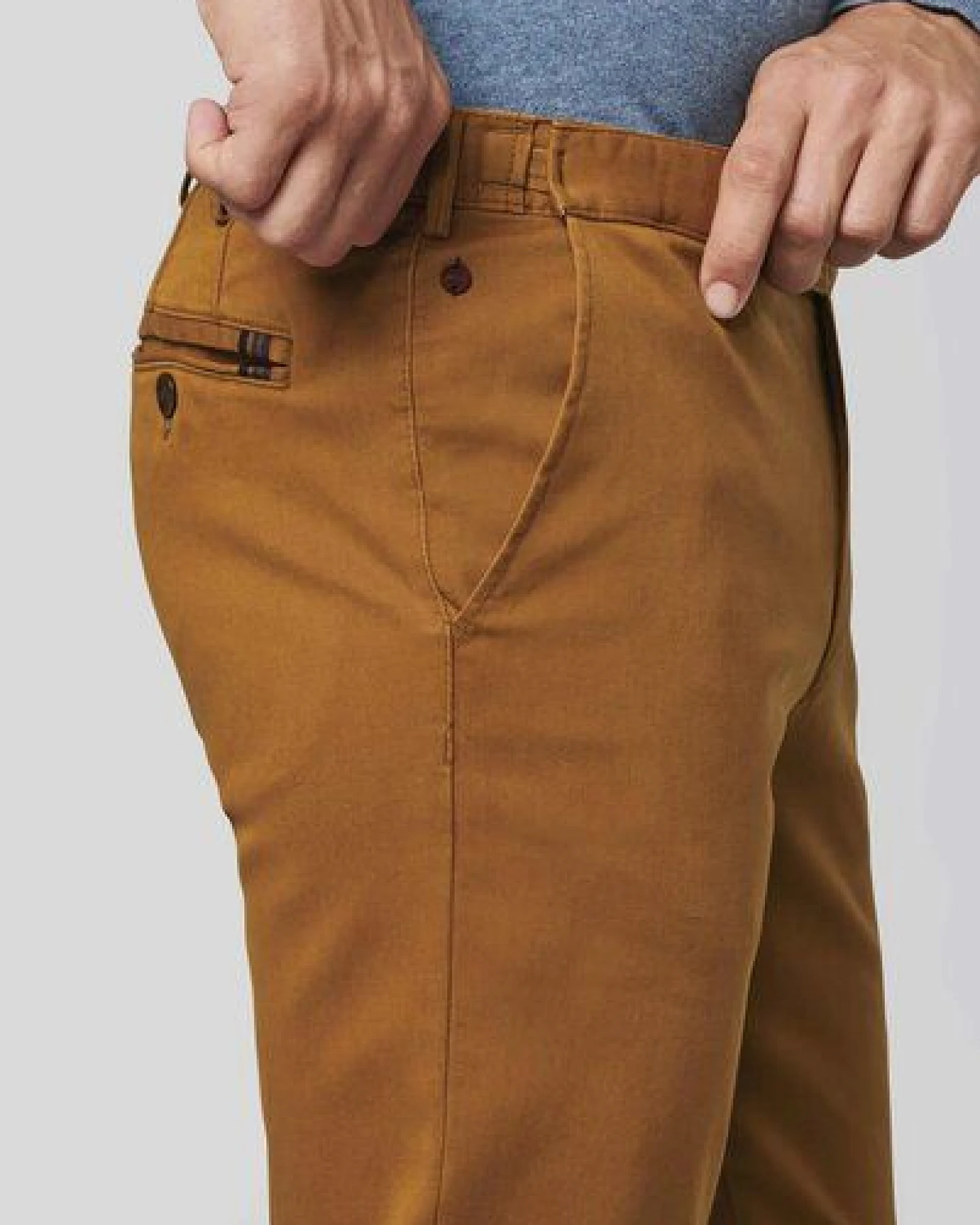 MEYER BAUMWOLL-STRETCHCHINO – Ansicht 4