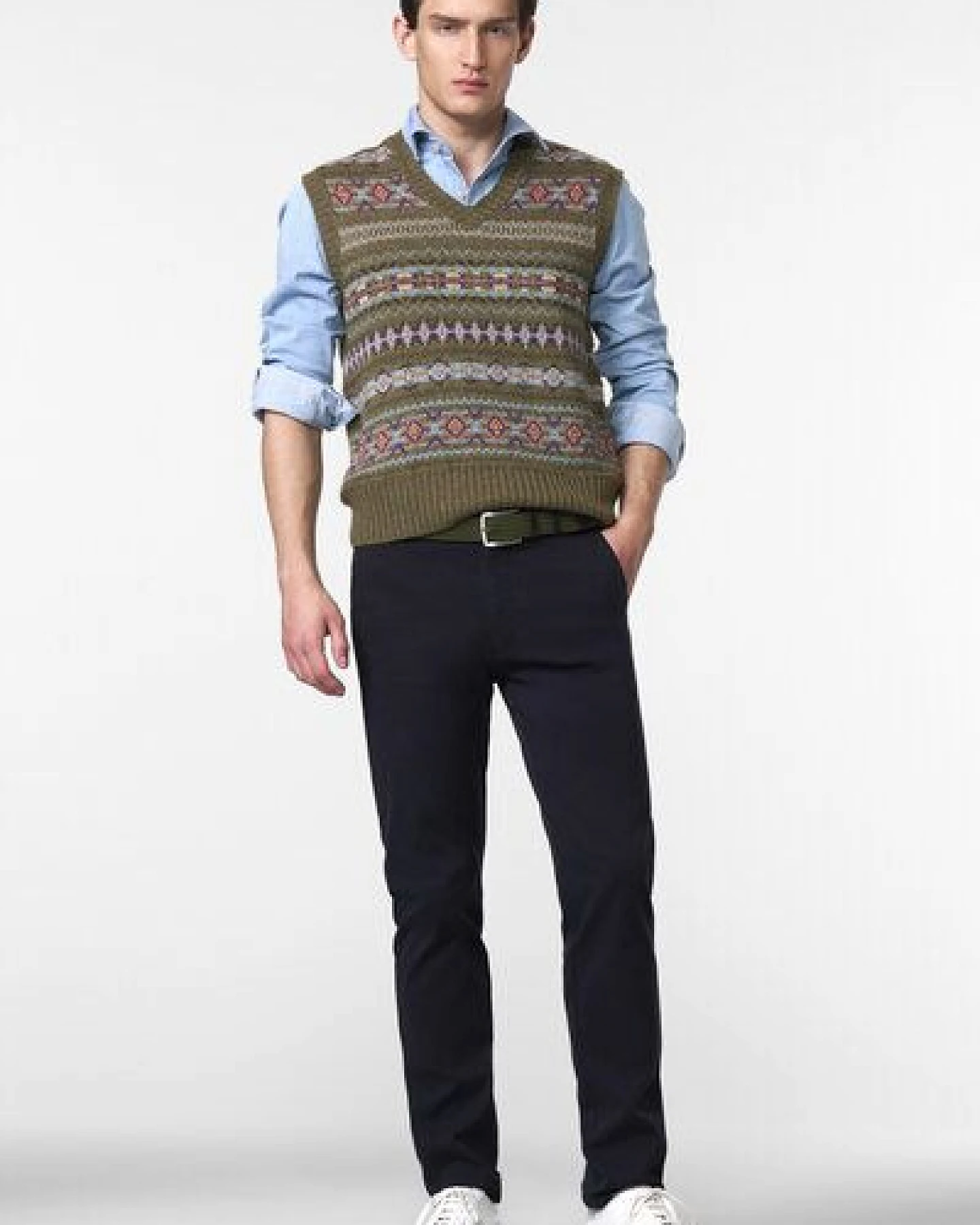 MEYER Chino im Canvas-Look – Ansicht 2