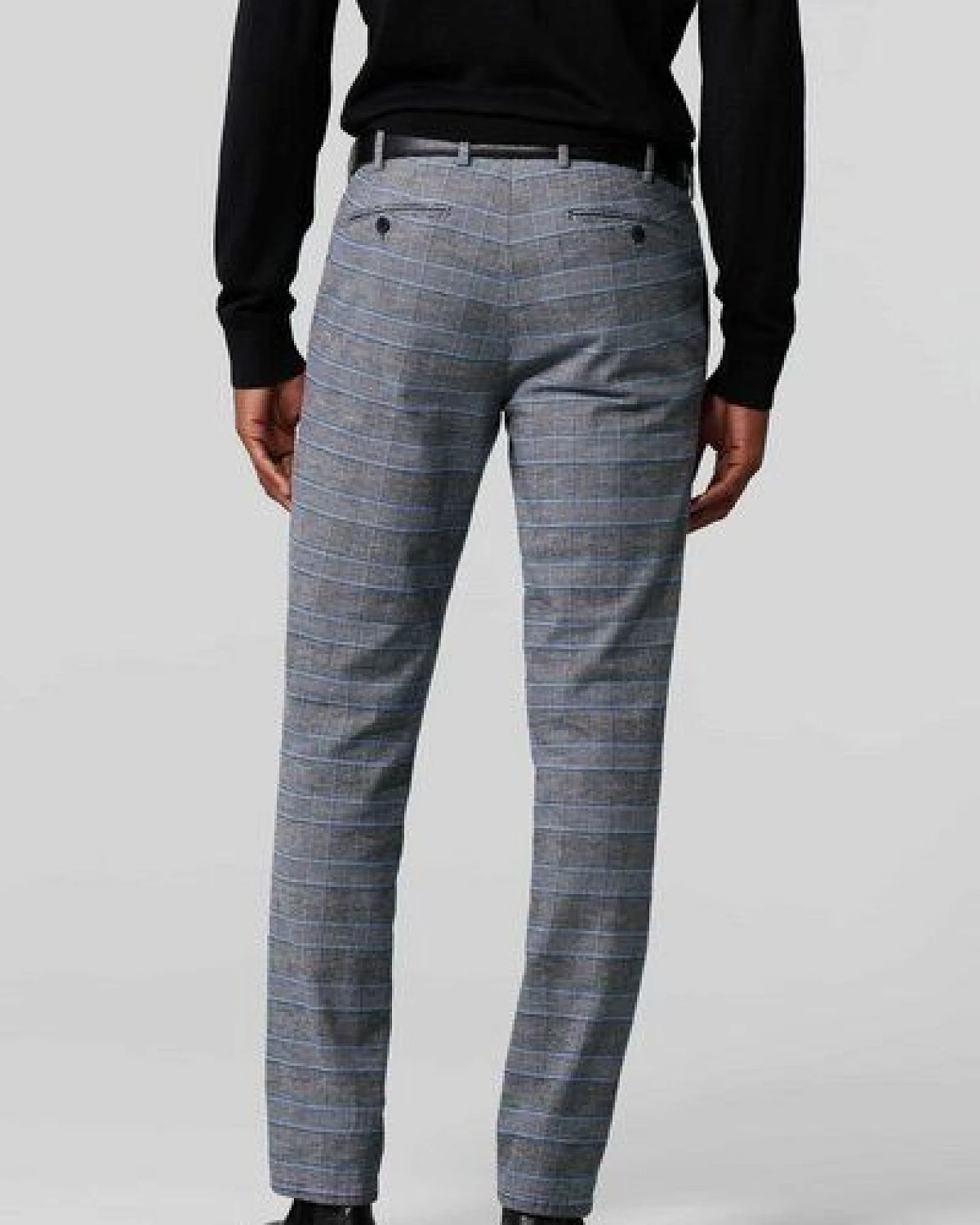 MEYER Wool Look "Prince of Wales" Chino – Ansicht 3