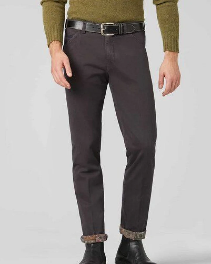 MEYER THERMO BI-COLOUR BAUMWOLL-CHINO