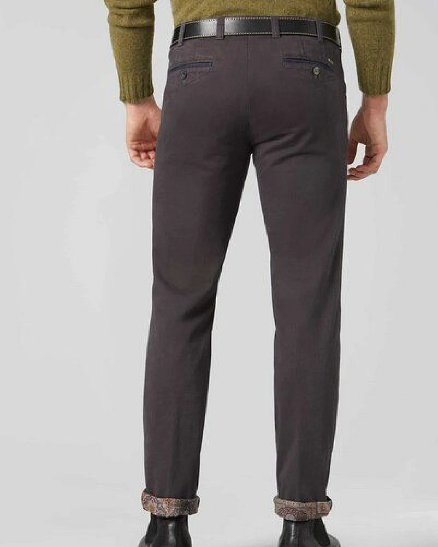 MEYER THERMO BI-COLOUR BAUMWOLL-CHINO – Ansicht 3
