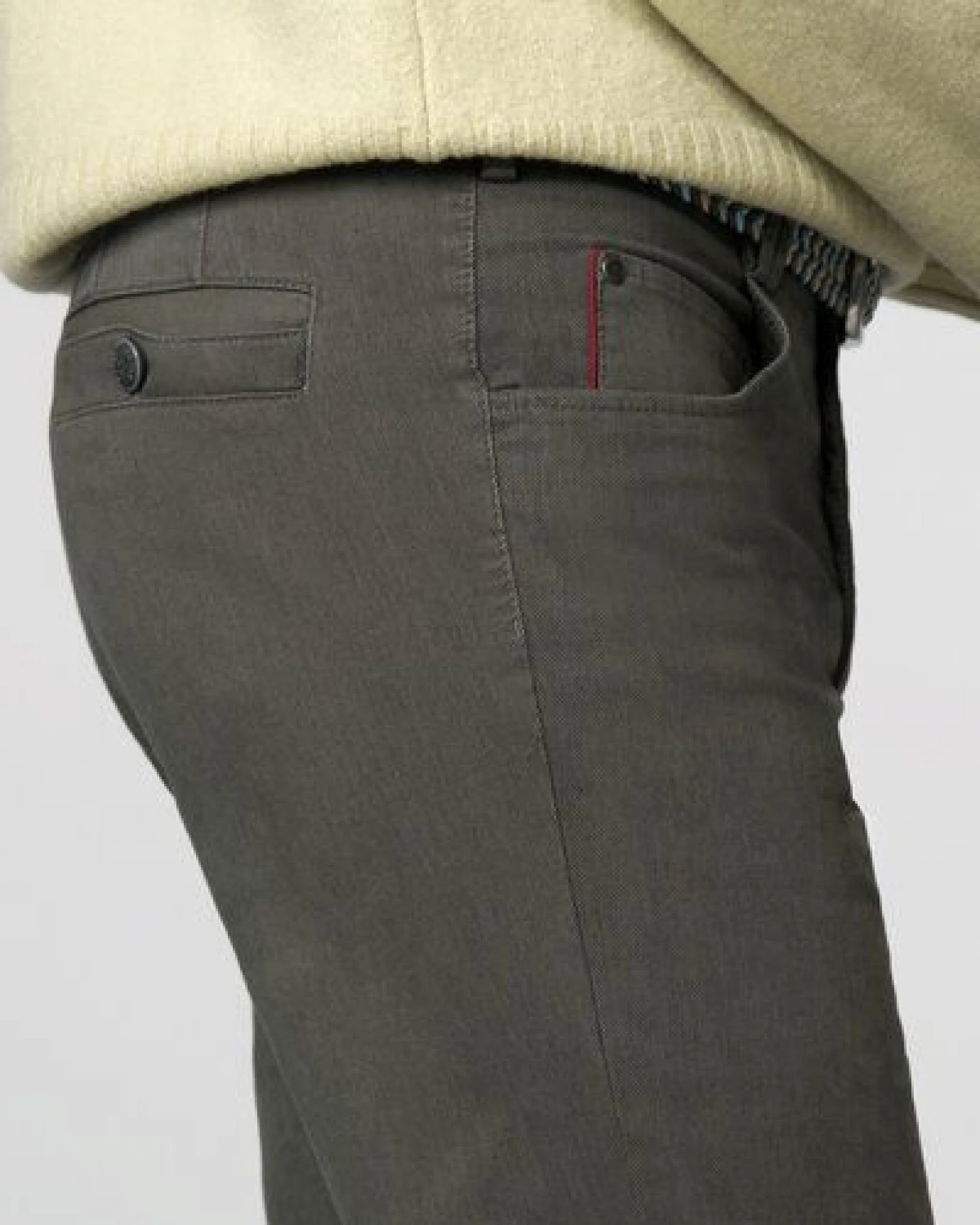 MEYER BI-COLOUR BAUMWOLLCHINO – Ansicht 4