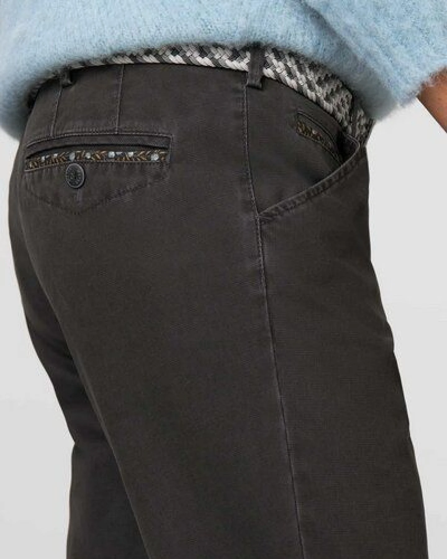 MEYER Mikrostruktur Baumwoll Chino – Ansicht 2
