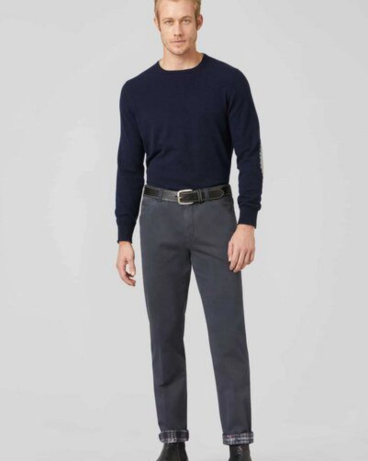 MEYER THERMO BI-COLOUR BAUMWOLL-CHINO – Ansicht 2