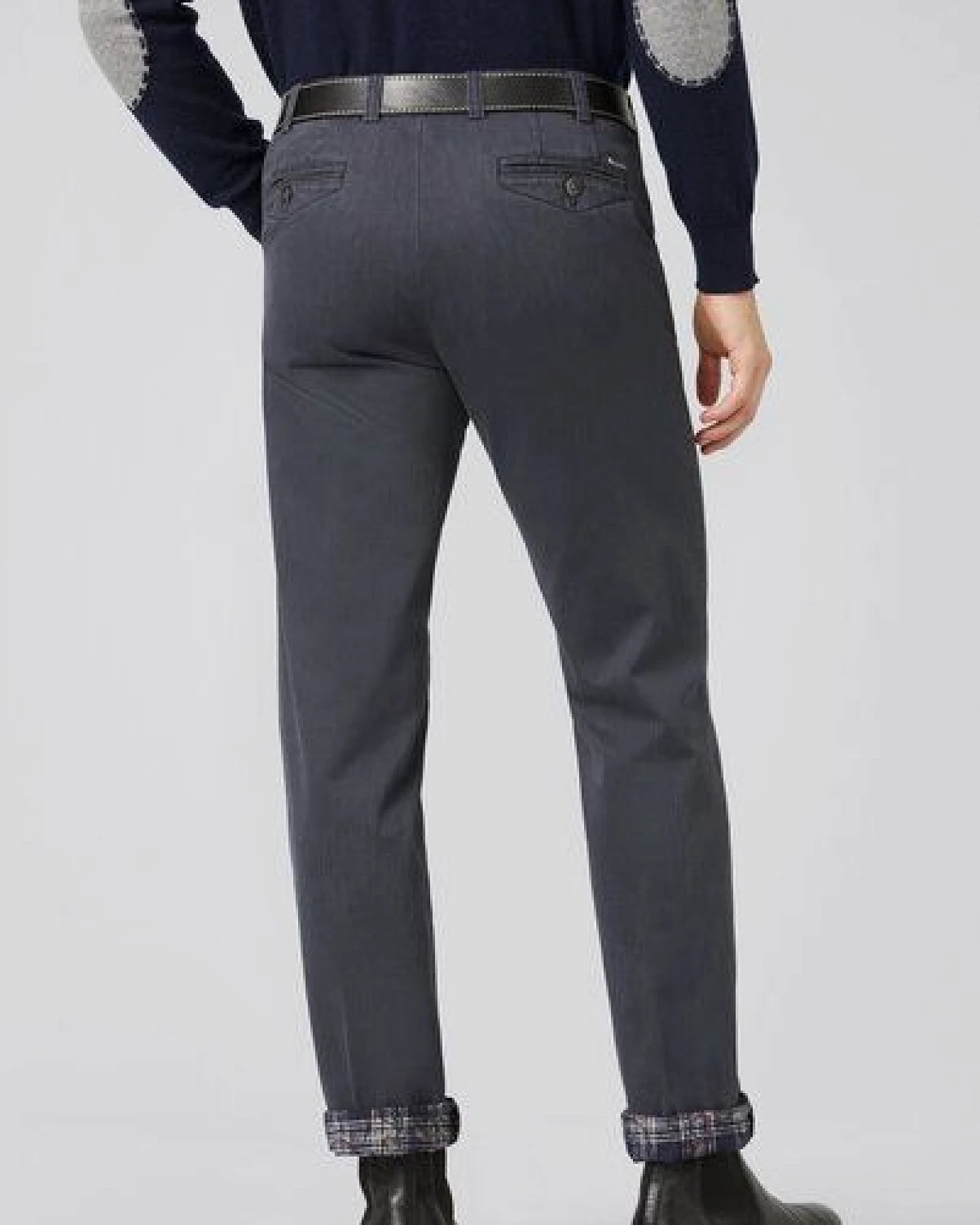 MEYER THERMO BI-COLOUR BAUMWOLL-CHINO – Ansicht 3