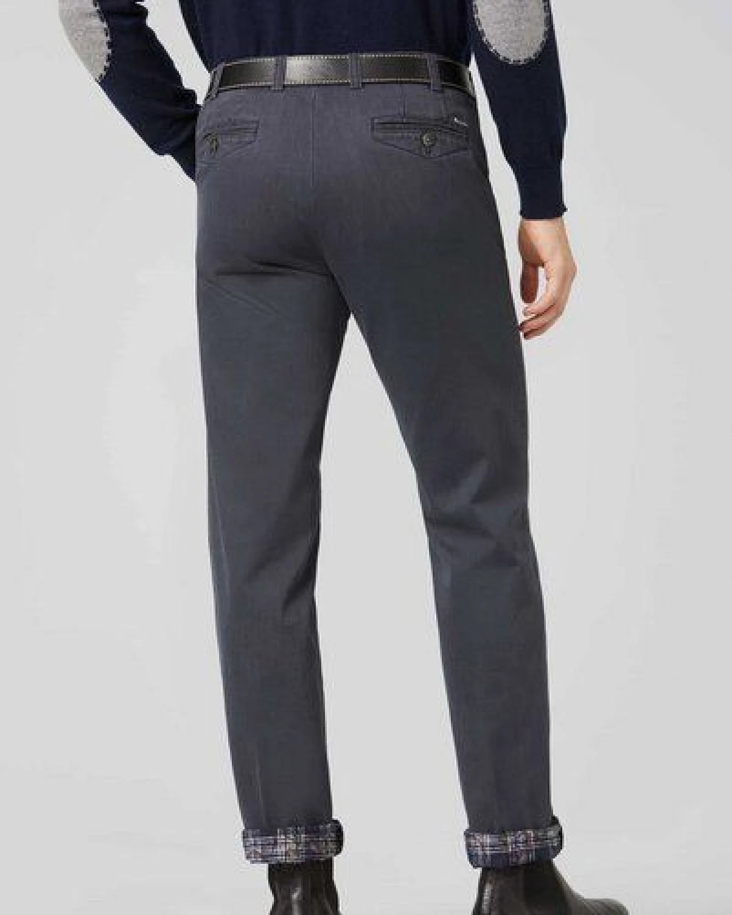 MEYER THERMO BI-COLOUR BAUMWOLL-CHINO – Ansicht 3