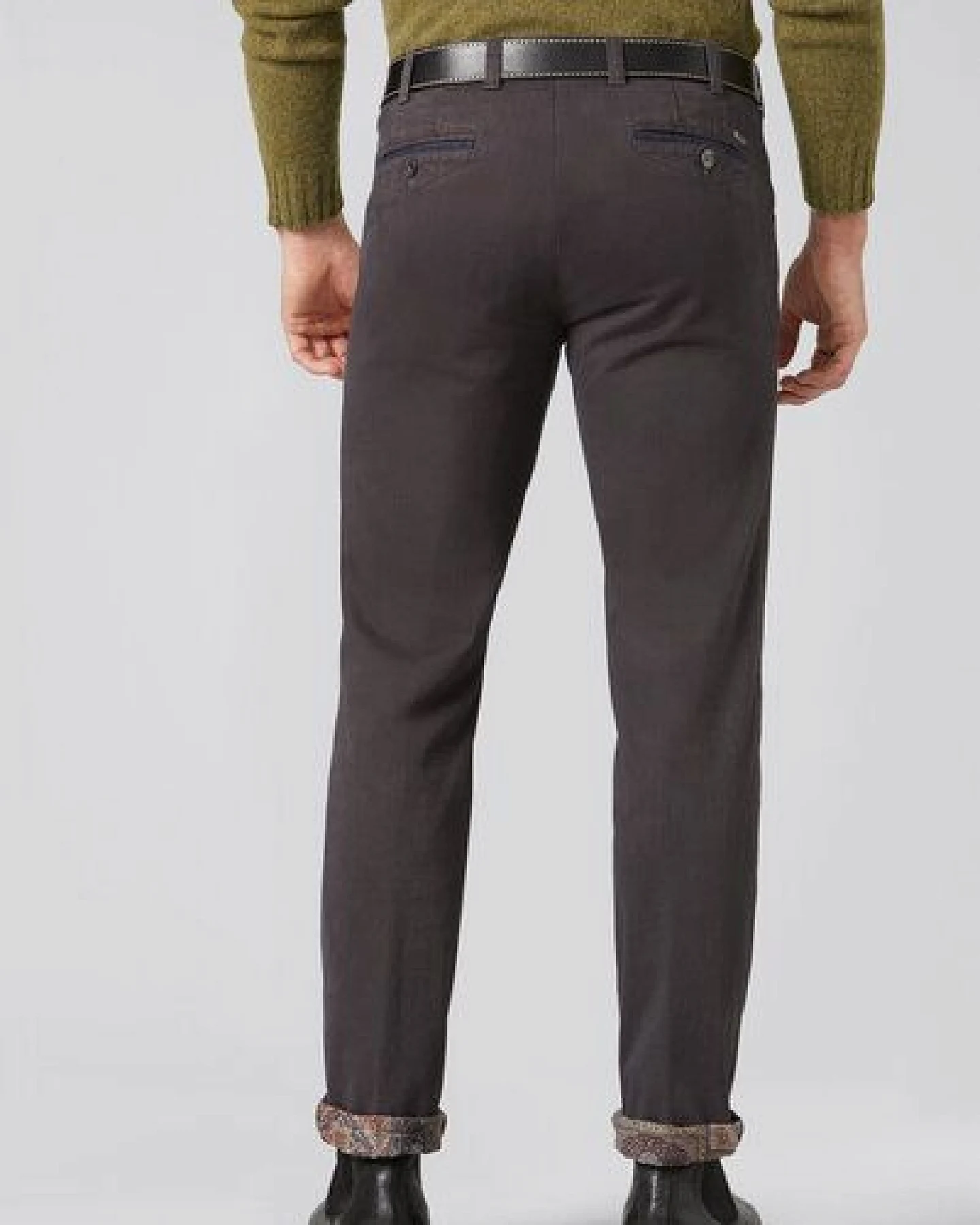 MEYER THERMO BI-COLOUR BAUMWOLL-CHINO – Ansicht 3
