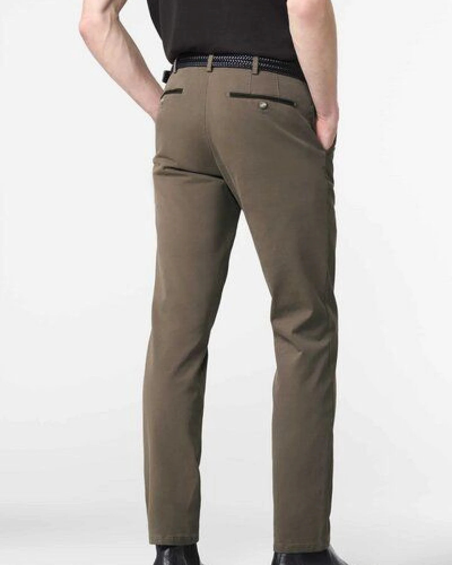 MEYER Chino im Canvas-Look – Ansicht 3
