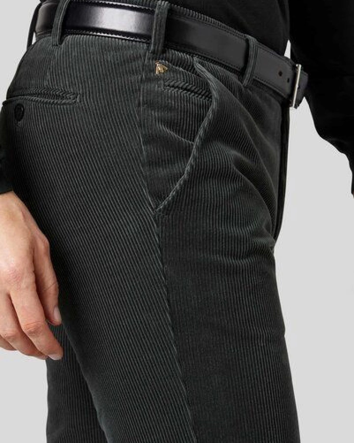 MEYER Superstretch Premium Cord Chino – Ansicht 4