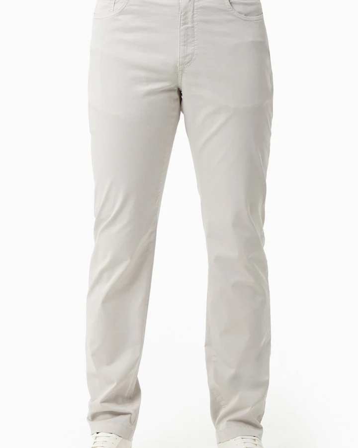 ORGANICATION Herren vegan Hose Regular Fit Hellgrau