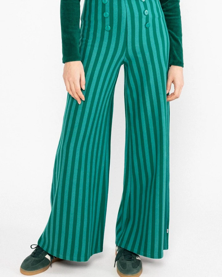 High-Waist-Hose Stereo Rainbow Sailorette