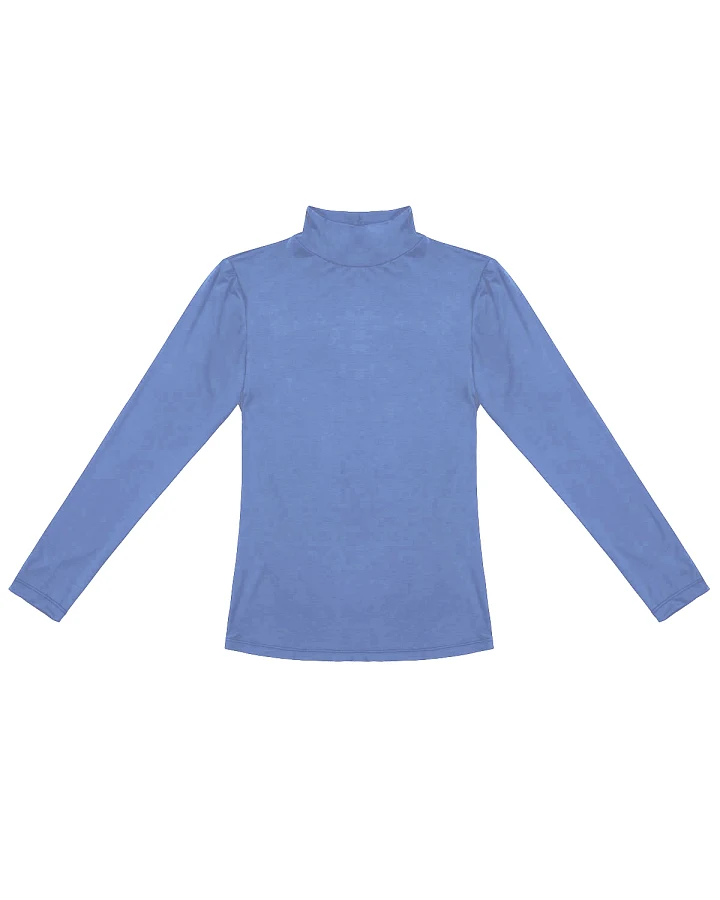 WiDDA Damen vegan Top Neo Rollkragenpullover Lavendel