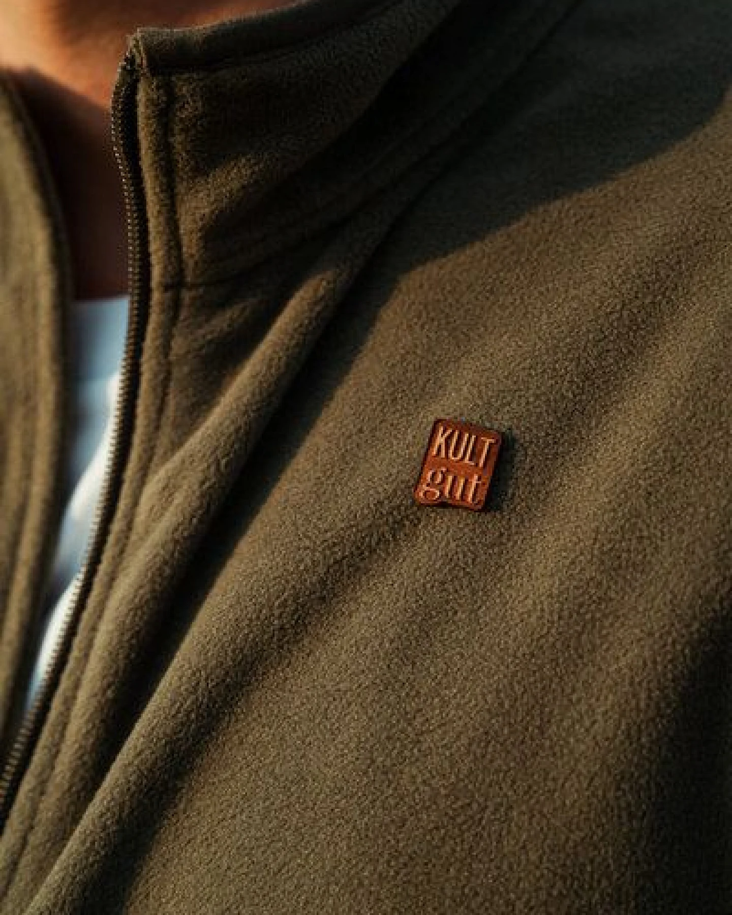 Kultgut NEW Upcycling Generation - Gemütliche Fleecejacke/ Anti-Pilling-Finish – Ansicht 4