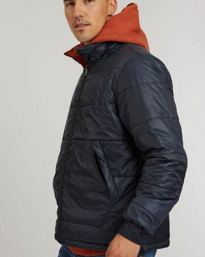 ThokkThokk Herren Kapok-Wendejacke TT2026 mit Kapok-Füllung inkl. Beanie