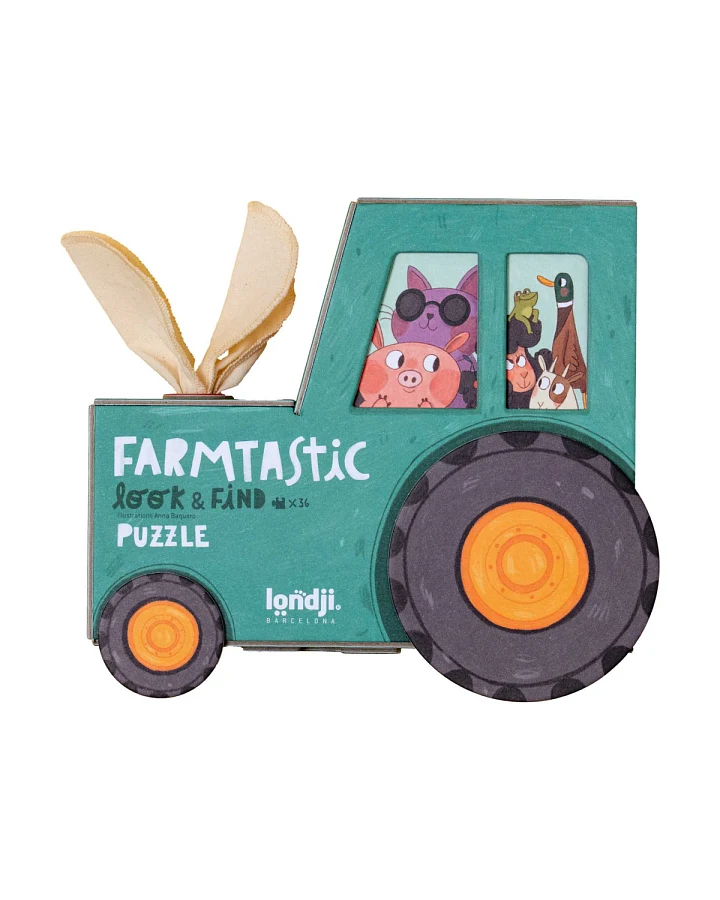 londji - Activity Puzzle "Farmtastic"