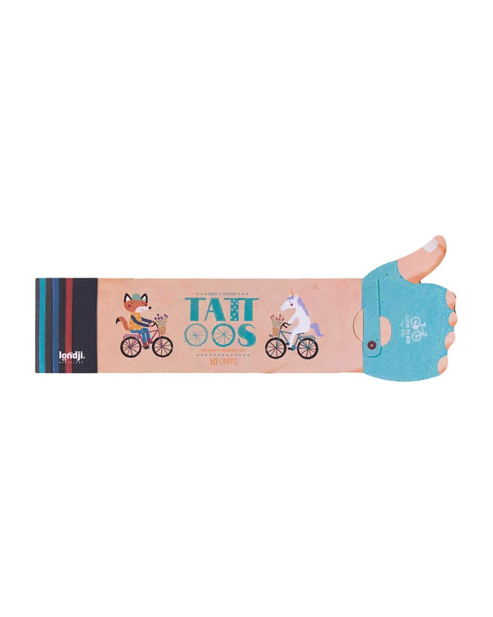 londji - Abziehtattoos "Bikes"