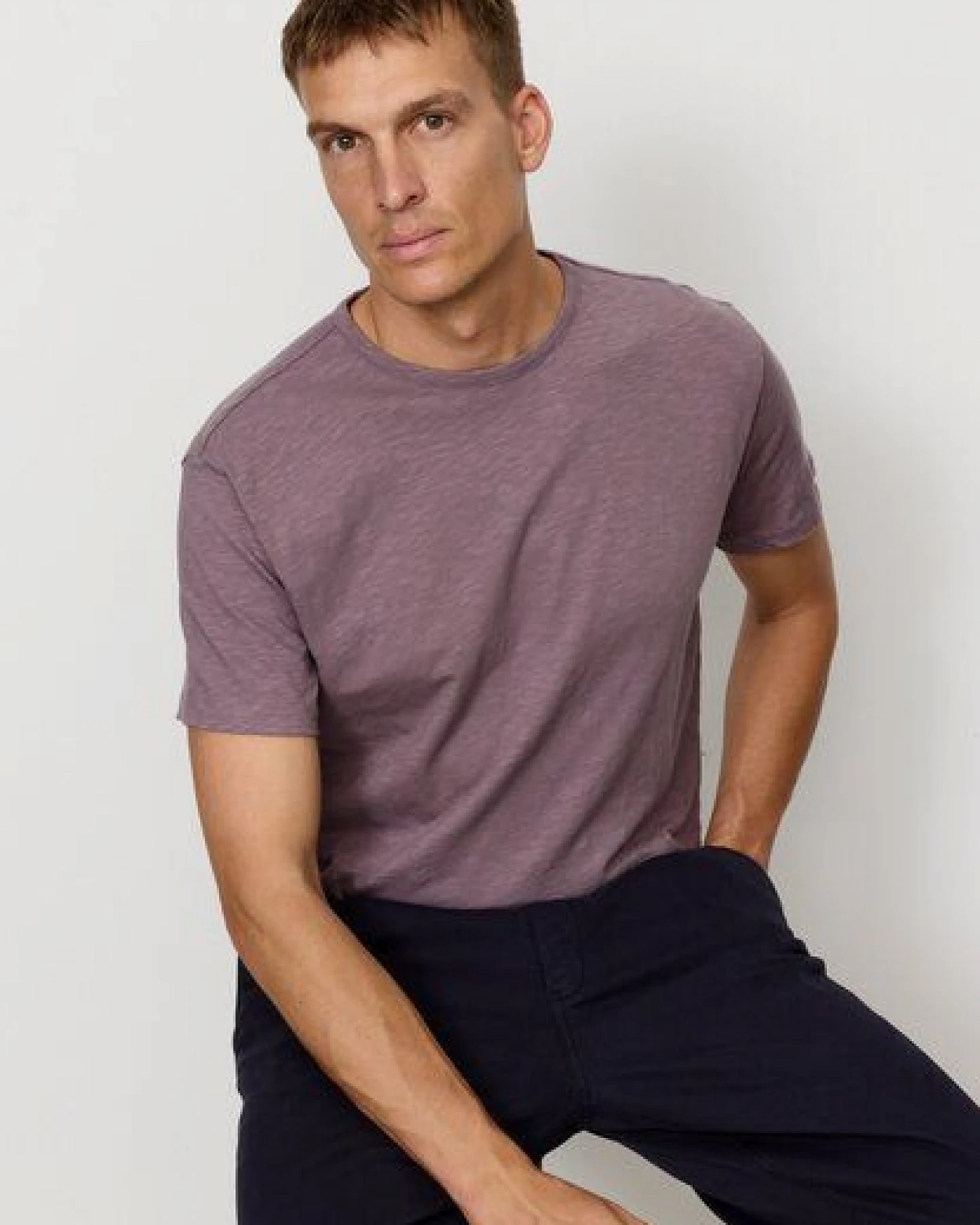 Herren Slub T-Shirt aus Baumwolle - BAY - recolution – Ansicht 4
