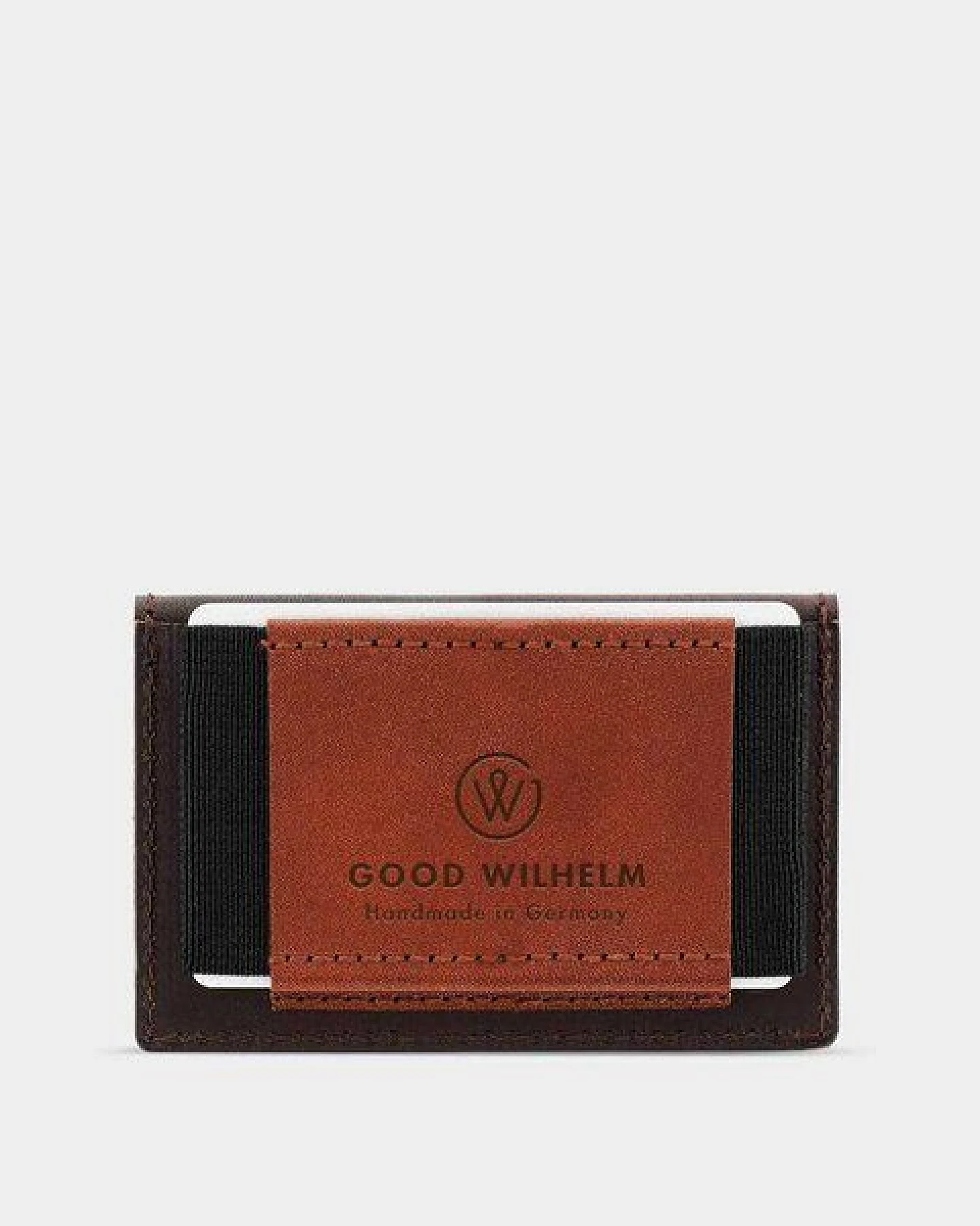 GOOD WILHELM Mini Geldbörse OTTO mit Münzfach aus vegetabil gegerbtem Vachetta Leder – Ansicht 2